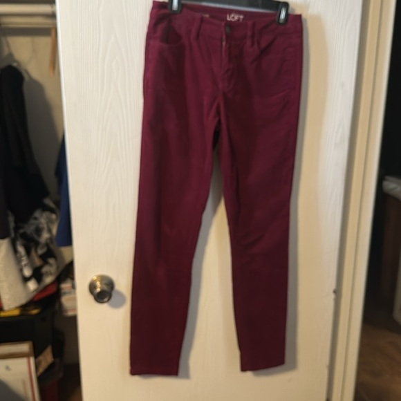 Ann Taylor Loft super skinny lightweight cord pants size 2 - Picture 6 of 6